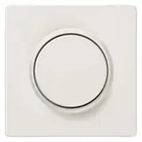 SIEMENS 5TC8912 Rotary Dimmer Cover Delta style standard | titanium white