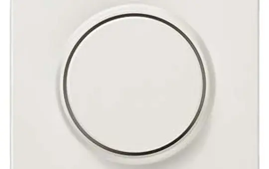 SIEMENS 5TC8912 Rotary Dimmer Cover Delta style standard | titanium white