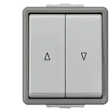 SIEMENS 5TD4708 Surface-mounted Shutter Switch Delta flat IP44 electric locking