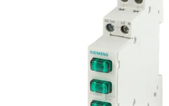 SIEMENS 5TE5802 Phase Detector 3x green LEDs
