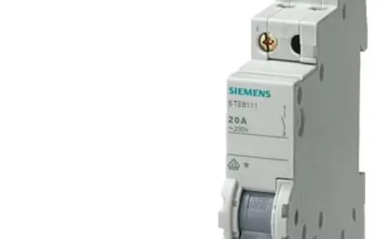SIEMENS 5TE8214 On-Off Switch 32 A, 3 normally closed contacts + N