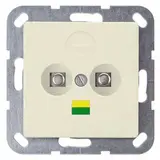 SIEMENS 5TG2594 Potential Equalisation Socket Delta i-system 2-fold | electric white