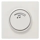 SIEMENS 5TG4812 Volume Control Delta style mono | titanium white