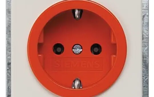 SIEMENS 5UB1480 Prise informatique Delta profil ZSV, bol orange | argenté