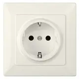 SIEMENS 5UB1582 Prise SCHUKO complète Delta line Protection contre le contact | blanc titane