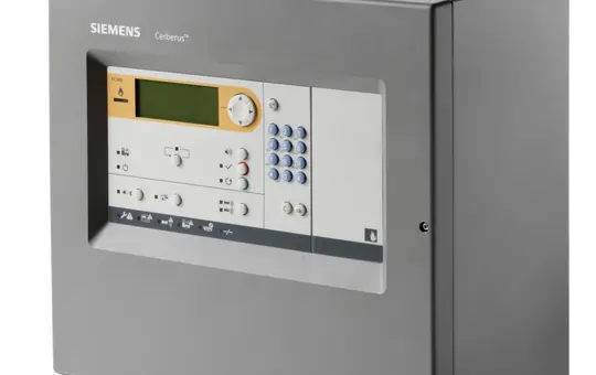 SIEMENS S54433-C111-A1 Fire Alarm Control Panel 1 Loop in Housing Comfort