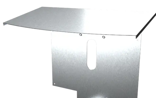 FleXmount FM_AP_E3DC_DA Plaque d'adaptation E3/DC easy connect avec toit