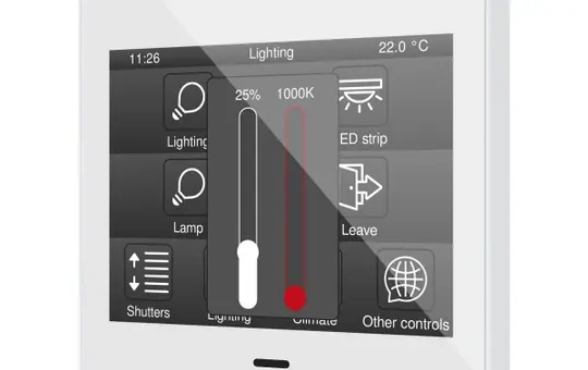 ZENNIO ZVIZ35V3W KNX touch panel Z35 V3 white