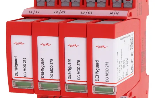 DEHN 942400 Parafoudre Type 2+3 DEHNguard MP 4 pôles, TN-S