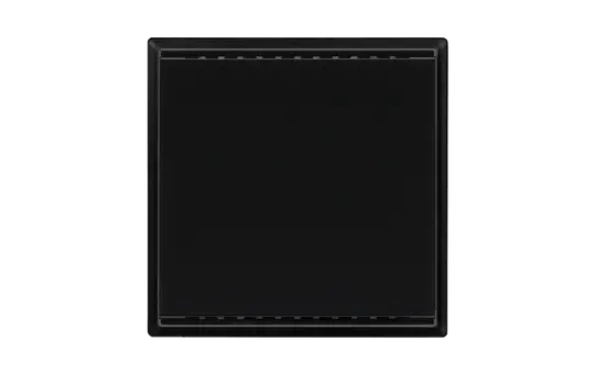 ELSNER 70636 KNX Temperature Sensor Glass CH Glass | jet black
