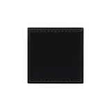 ELSNER N/A Capteur combiné d'intérieur KNX en verre AQS CH Température, humidité, CO2 | noir profond