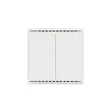 ELSNER N/A Capteur tactile KNX Cala CH 2 voies, avec capteur de température | blanc pur