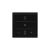 ELSNER N/A KNX Interrupteur tactile en verre CH Lumière, protection solaire, température | noir