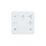 ELSNER 71323 Régulateur de température ambiante KNX eTR Climatisation par ventilo-convecteur | blanc signal