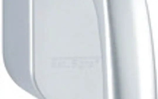 THERMOKON 730730 Poignée de fenêtre radio Enocean non verrouillable | aluminium gris acier