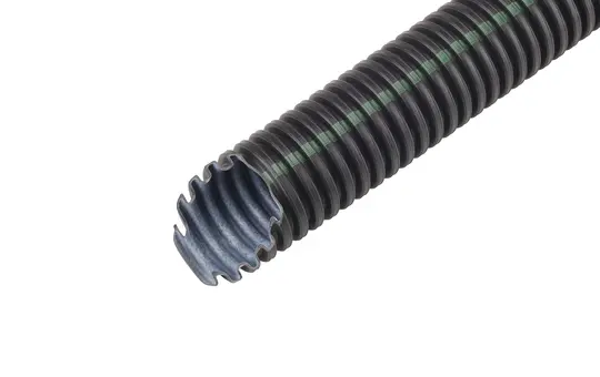 FRÄNKISCHE 26212025 Polyolefin Corrugated Conduit FBY-EL-F co2ntrol M25 | black