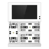 GVS CHTFB-3.0/6.S.20 Contrôleur de pièce KNX WALTZ TOUCH+PAD Base 3 fois | blanc