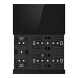 GVS CHTFB-3.0/6.S.21 Contrôleur de pièce KNX WALTZ TOUCH+PAD Base 3 fois | noir/anthracite