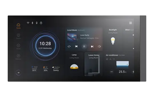 GVS CHTI-7.0/120.1.23 KNX Touch Panel Smart Touch S7 anthracite | 7 inches