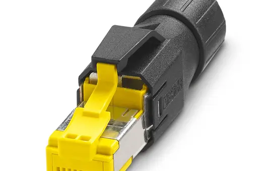 PHOENIX VS-08-RJ45-10G/Q RJ45 connector 8-pin, Cat.6a | black