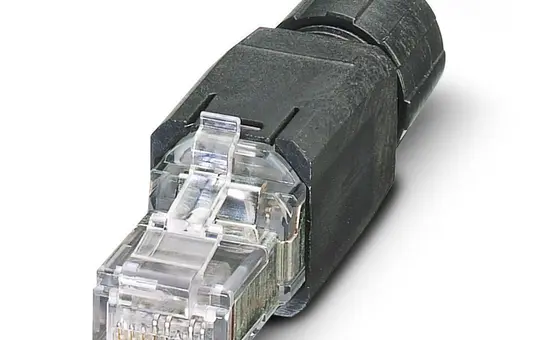 PHOENIX VS-08-RJ45-5-Q/IP20 BK Connecteur RJ45 Connecteur 8 broches, Cat.5 | noir