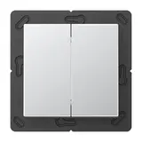 JUNG MATA595AL Matte Push Button Series AS/A 2-way/4-way | aluminum