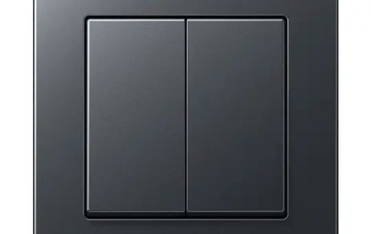 JUNG MATSA550595ANM Matt Button Set Series AS/A 2-way/4-way | anthracite matt