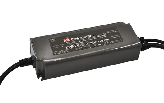 MEANWELL PWM-90-24DA2 LED switching power supply DALI-2 90 W, 24 V