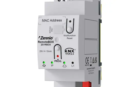 ZENNIO ZSYRBOX RemoteBOX. Device for remote control 100 controllers