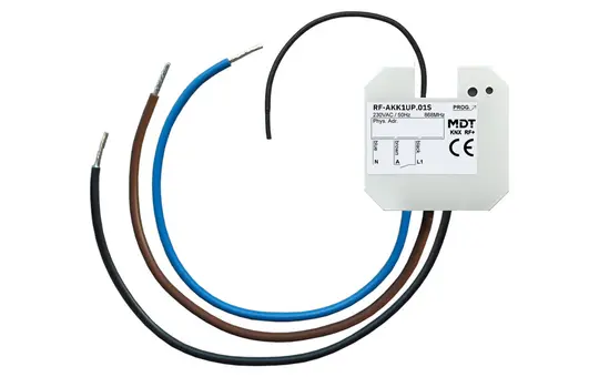 MDT RF-AKK1UP.01S KNX RF Switching Actuator Single, Secure