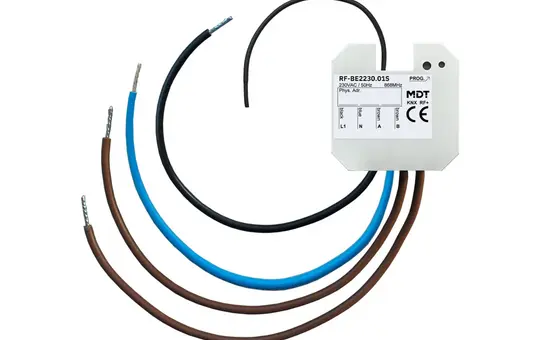 MDT RF-BE2230.01S KNX-RF Radio Push Button Interface 2-way, Secure