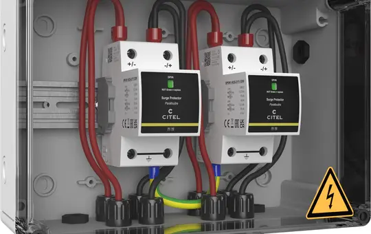 CITEL 156624 Boîtier de connexion pour générateur CiPlug CiPlug2-MCx1, Type 1+2+3