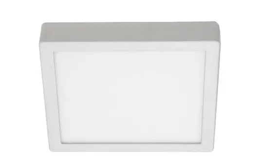 BRUMBERG 12250073 LED surface-mounted panel FLAT37 round 24 W, 1630 lm, 3000K, 100° | white matte