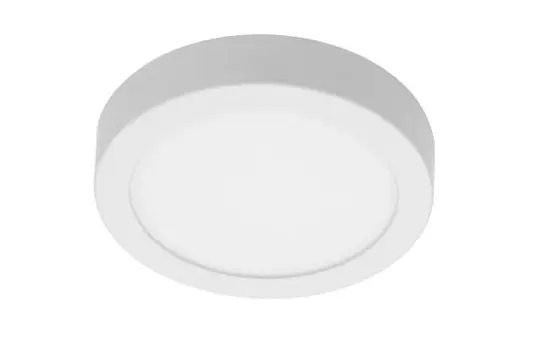 BRUMBERG 12245073 Panneau LED d'appoint FLAT37 rond 18 W, 1430 lm, 3000 K, 112° | blanc mat