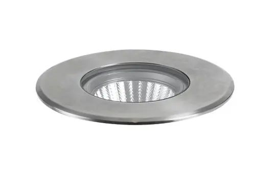 BRUMBERG 14053223 LED surface-mounted floor light BOLED 12 W, 1050 lm, 3000K, 38° | stainless steel matt