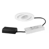 BRUMBERG 41477173 LED recessed spotlight set BB33 DALI dimmable, connection box | structured white