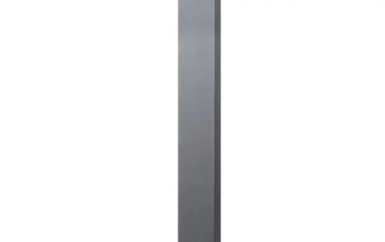 BRUMBERG 60036103 LED Bollard Light LANTERN switchable, 9 W, 520 lm, 3000K, 71° | structural graphite | 800 mm