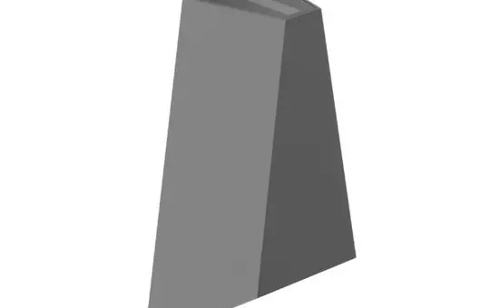 BRUMBERG 65041103 Applique murale LED EREBIA 6 W, 94 lm, 3000 K | graphite structuré