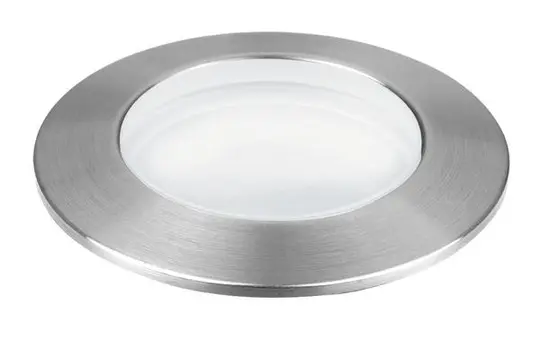 BRUMBERG P3817WW LED floor surface-mounted luminaire AMUND 1 W, 40 lm, 3000K | stainless steel matt