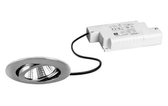 BRUMBERG 39363023 Ensemble de spots encastrables LED BB03 gradable | chrome brillant