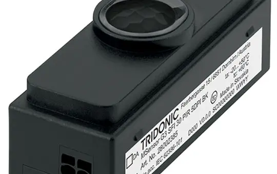 TRIDONIC 28002385 DALI2 Built-in Presence Detector MSensor G3 elongated | black | 5 m