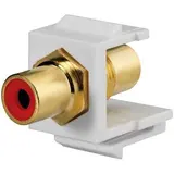 RUTENBECK 17000604 Communication Adapter KMK-Cinch RCA jack | pure white