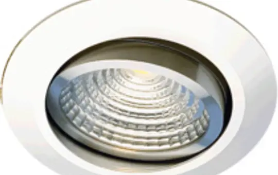 MOBILUX 01660251 Spot encastrable SLIM R 600 lm, IP20 | blanc