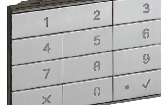 LEGRAND 345500 Code Keypad LINEA 5000 standard | aluminum