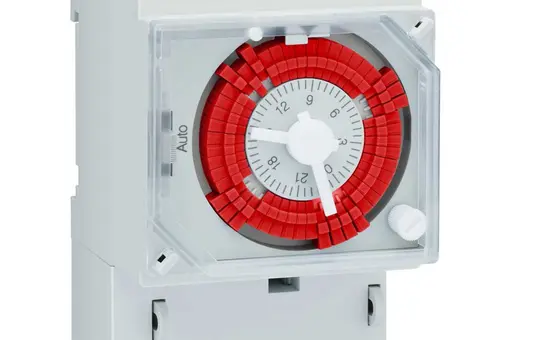 MÜLLER VS 30.18 Horloge analogique programmable Jour, distributeur/structure, 230 V