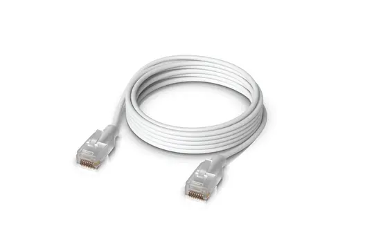 UBIQUITI UniFi Etherlighting Patch Cable 1M-W Category 6 | white | 1 m