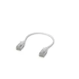 UBIQUITI UniFi Etherlighting patch cable C6A-0.15M-W Cat. 6A | white | 0,15 m