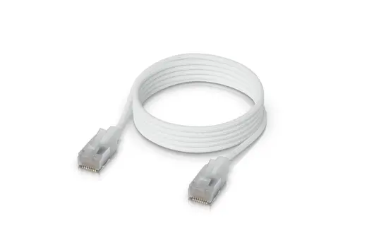 UBIQUITI UniFi Etherlighting patch cable C6A-1M-W Cat. 6A | white | 1 m