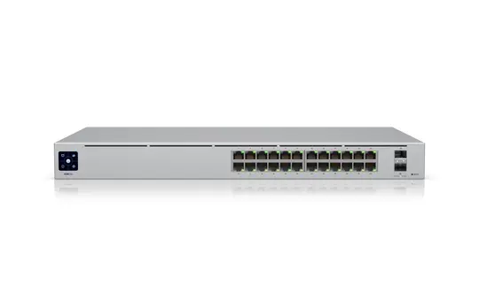 UBIQUITI UniFi USW-Pro-24 Network Switch (1 GbE) 24-port, 2xSFP