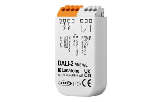 LUNATONE 86456944-WE DALI-2 Relay Module 8 A, changer